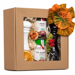 ZESTAW PREZENTOWY SÓL&PIEPRZ Z MŁYNKAMI