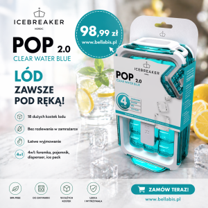 Foremka do lodu Icebreaker POP 2.0 niebieska